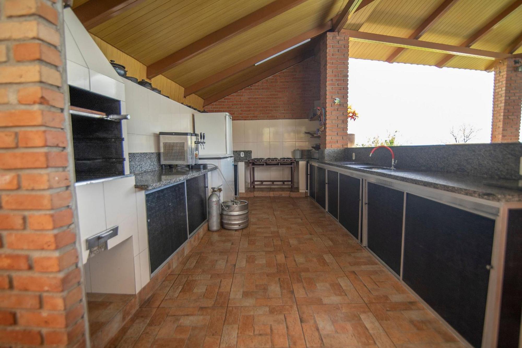Recanto De Lazer C/ Piscina, Bar Molhado E Sinuca Estadia no rancho